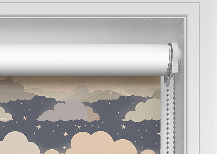 Cloudy Cosmos, Twinkle Grey - Twist&Fit Roller Blind - Image 10